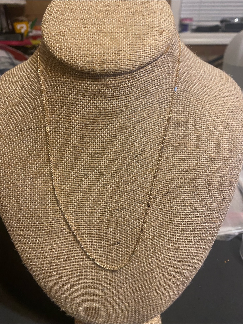 Delicate Gold Chain Necklace - Women's Jewelry